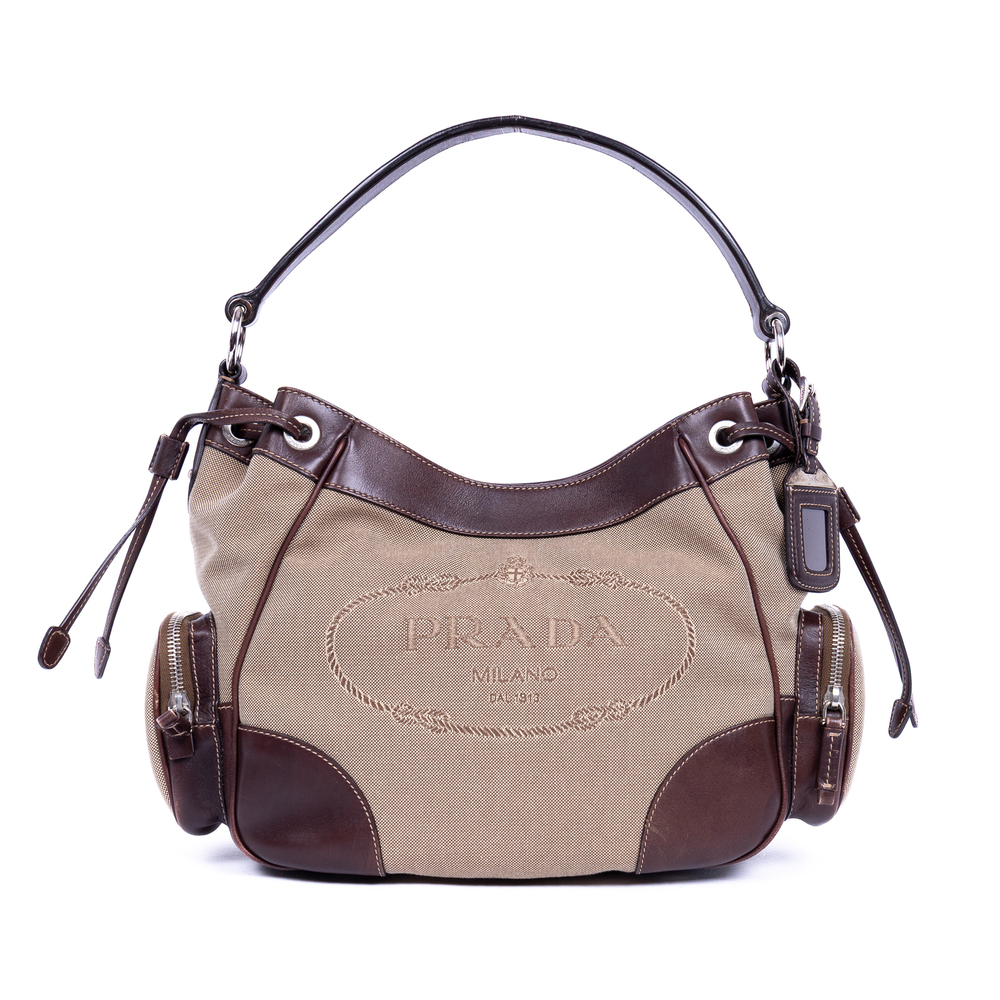 Prada Jaquard Hobo